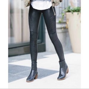 Spanx Faux Leather Moto Leather